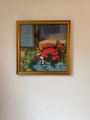 Deep Pink Flower Box