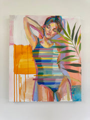 Striped Swimsuit