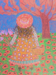 Gullah Girl in Pinafore (Back)