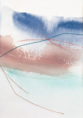 Blue Violet Blush and Aqua