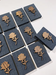 Single Stem Rose (Walnut) 14