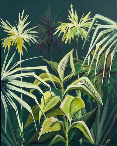 Chartreuse Jungle Palms