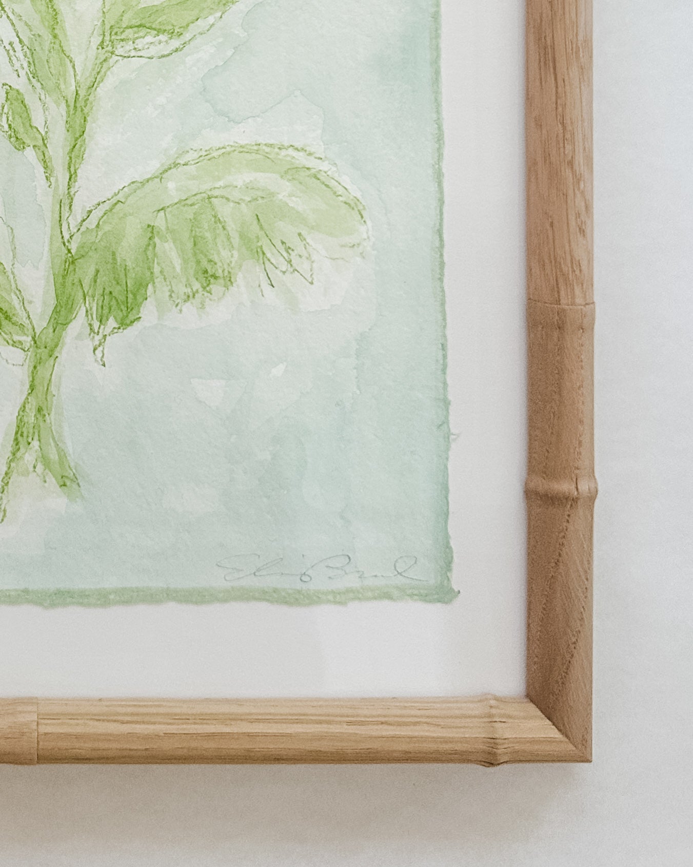 Green Palm Leaves No. 1