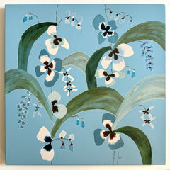 Fabled Floral in Beachy Blues