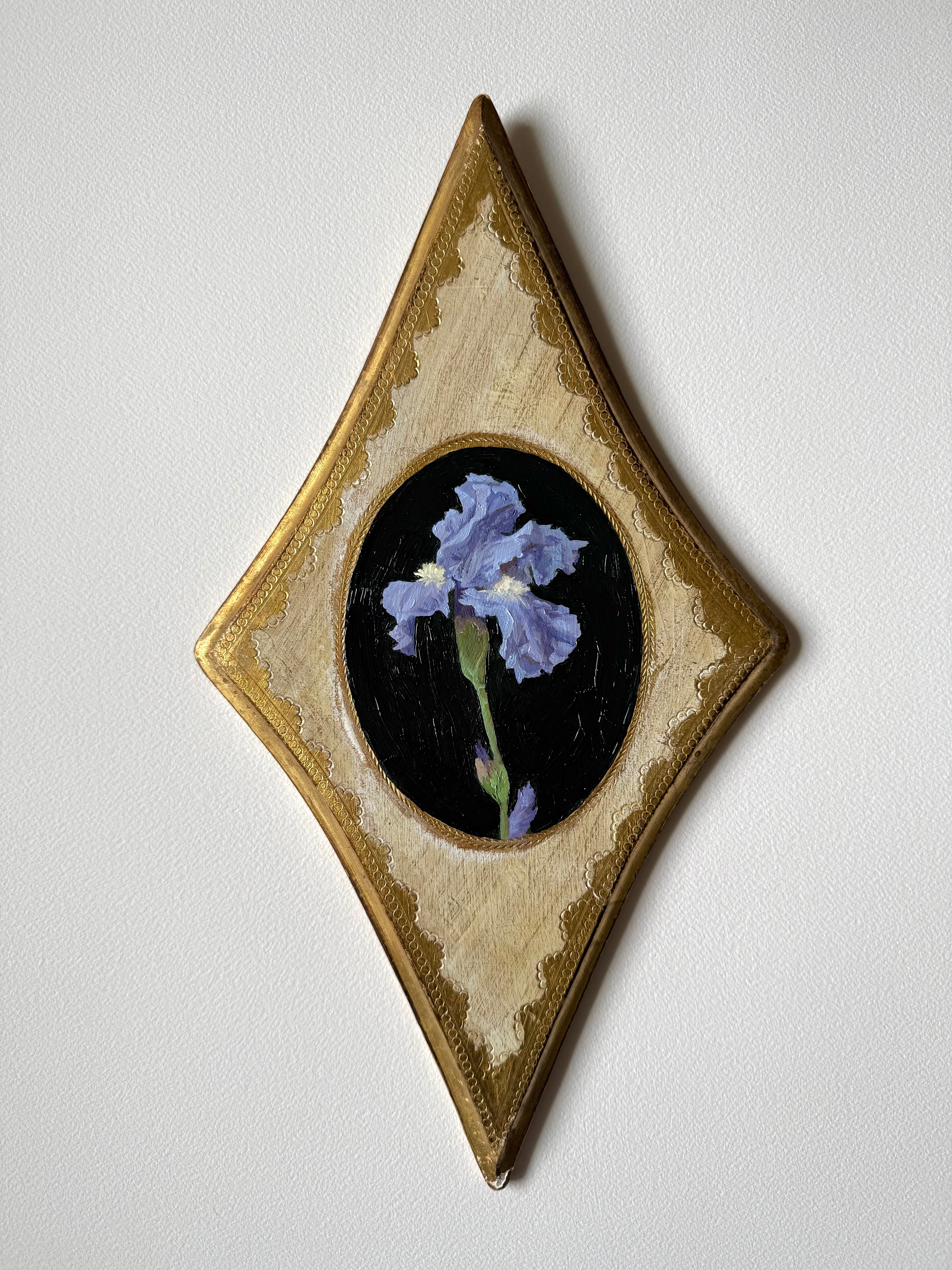 Purple Iris on Diamond II