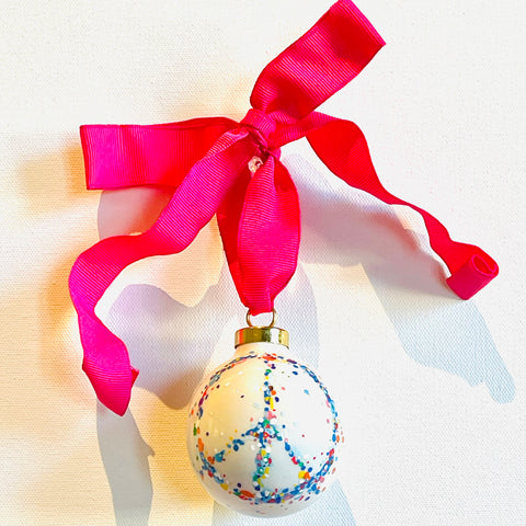 Peace Ornament 2025