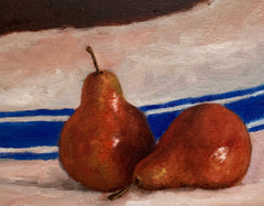 Pears on Kitchen Linen