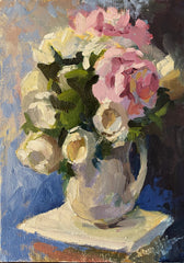 Portrait of Roses with Peonies