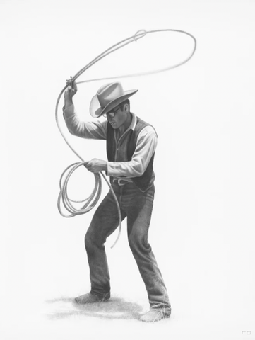 Cowboy - Limited Edition Print Large