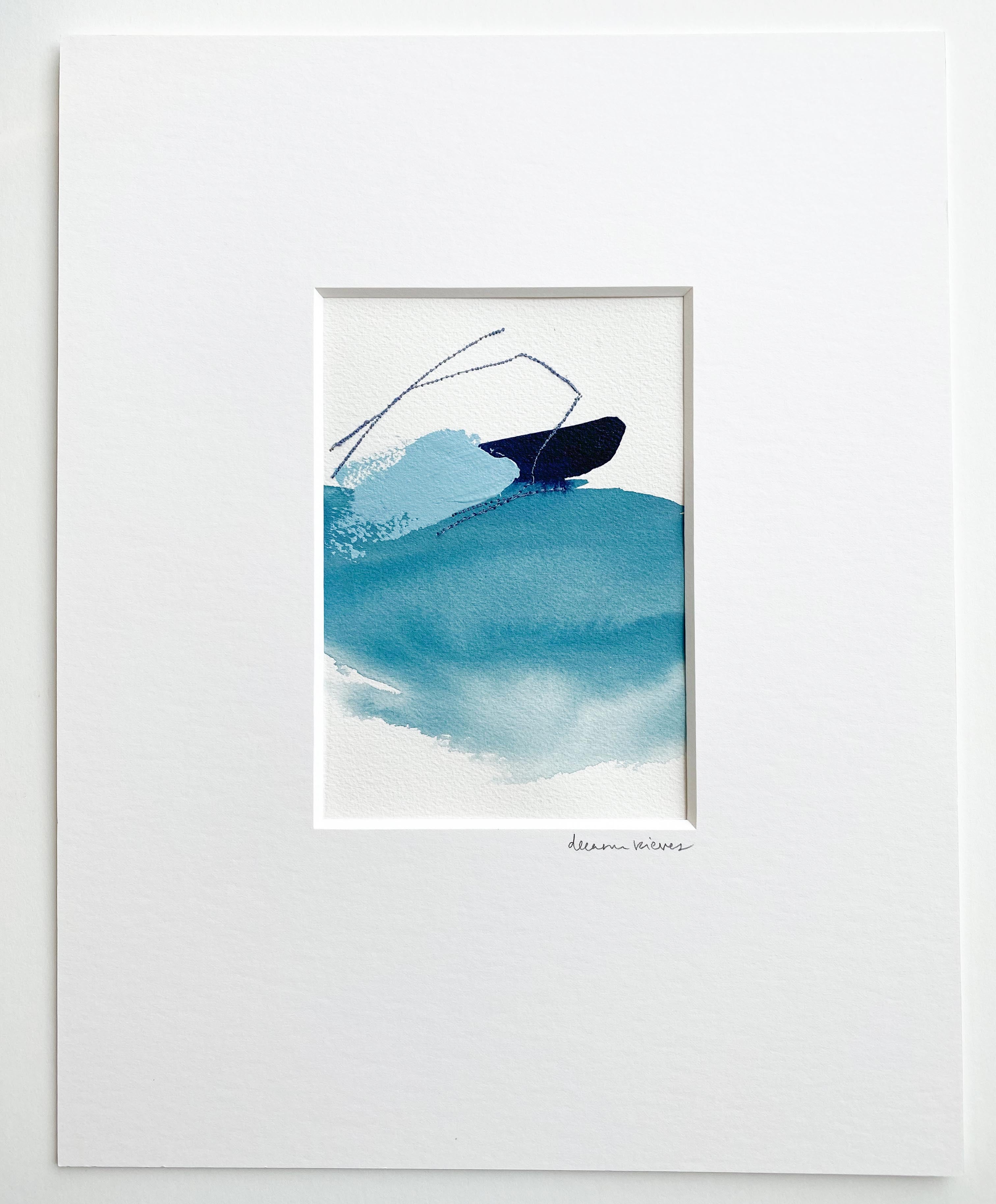 Color Study in Aqua Blue