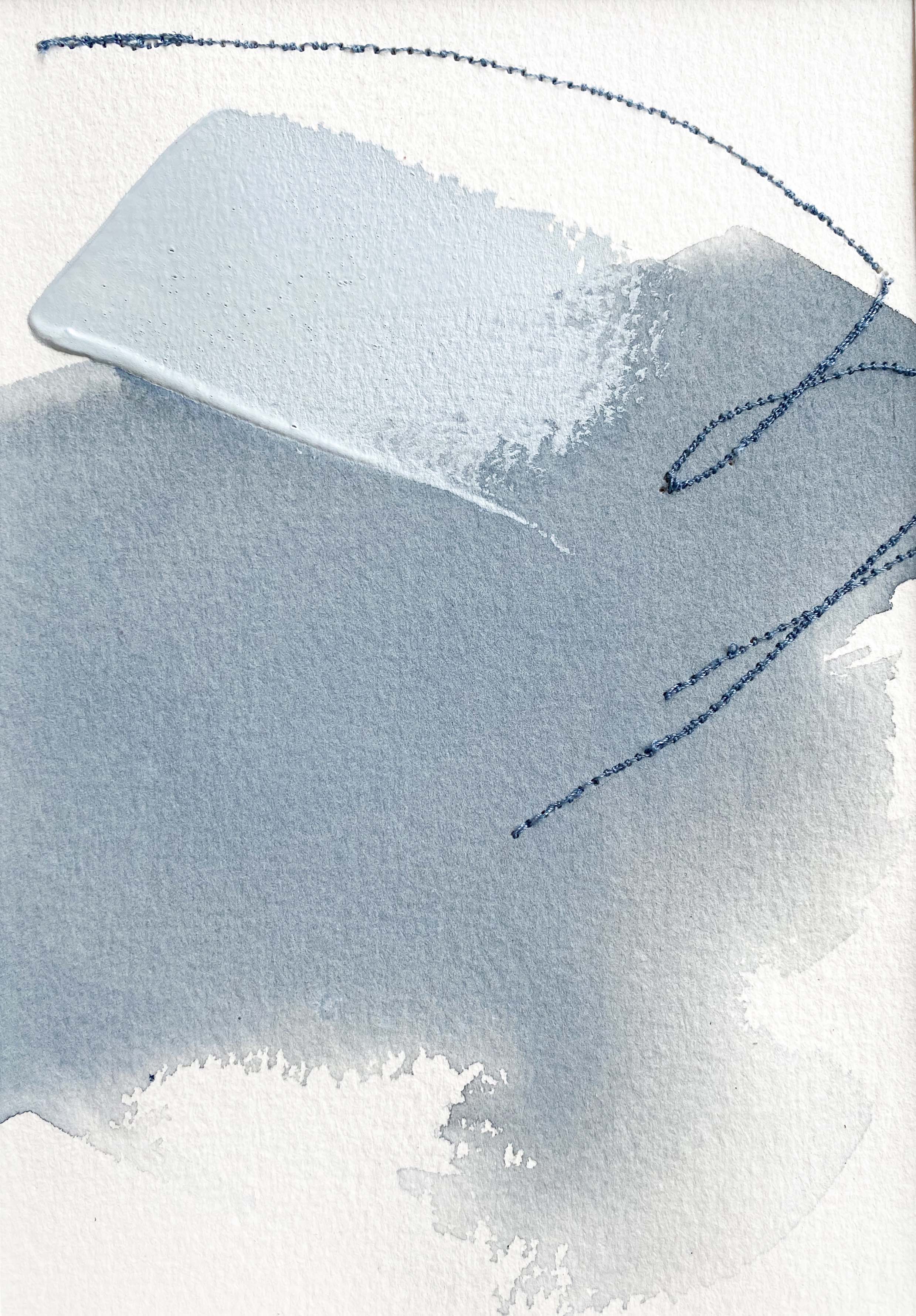 Color Study in Gray Blues