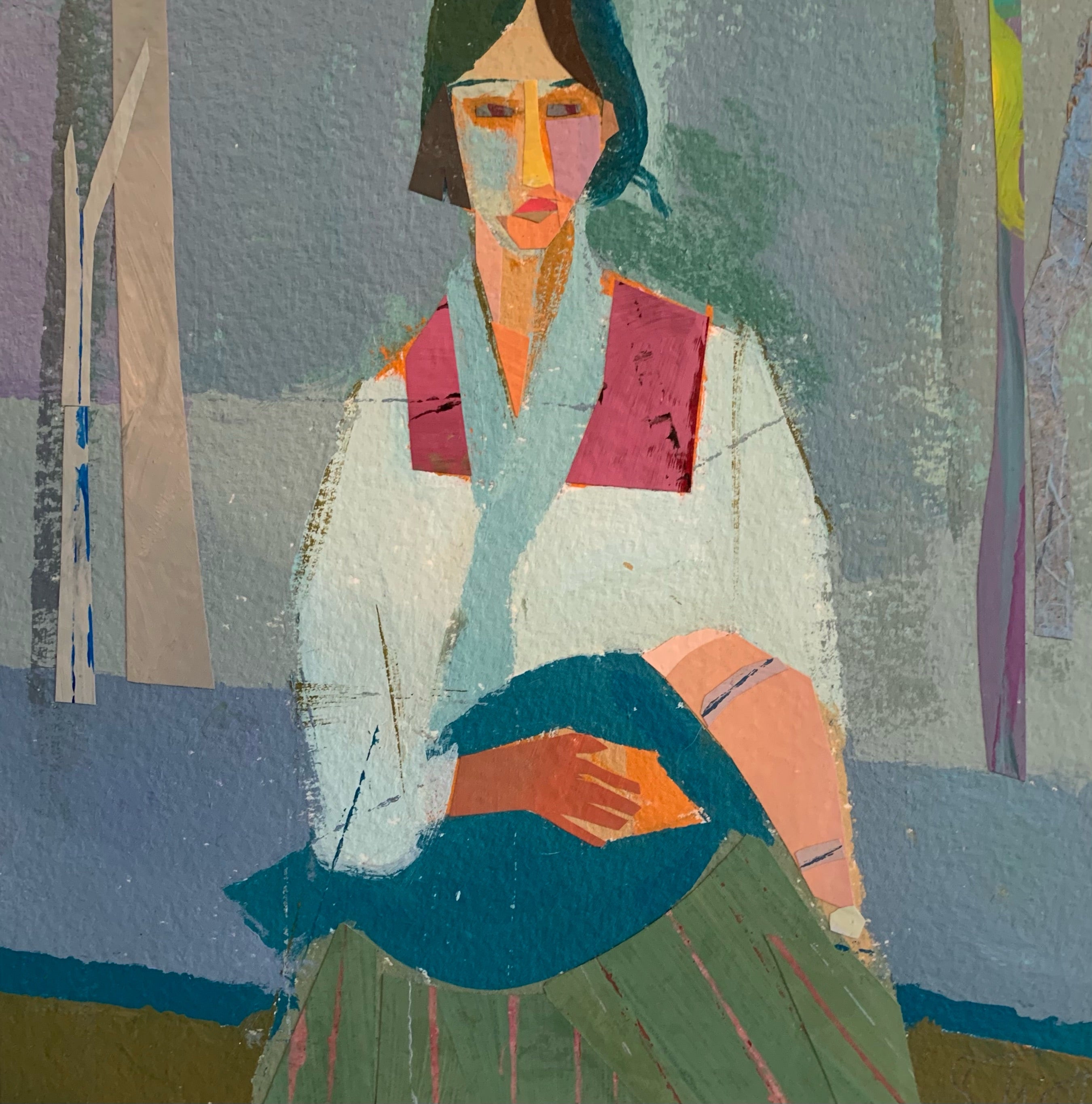 Gypsy Mother (After Modigliani)