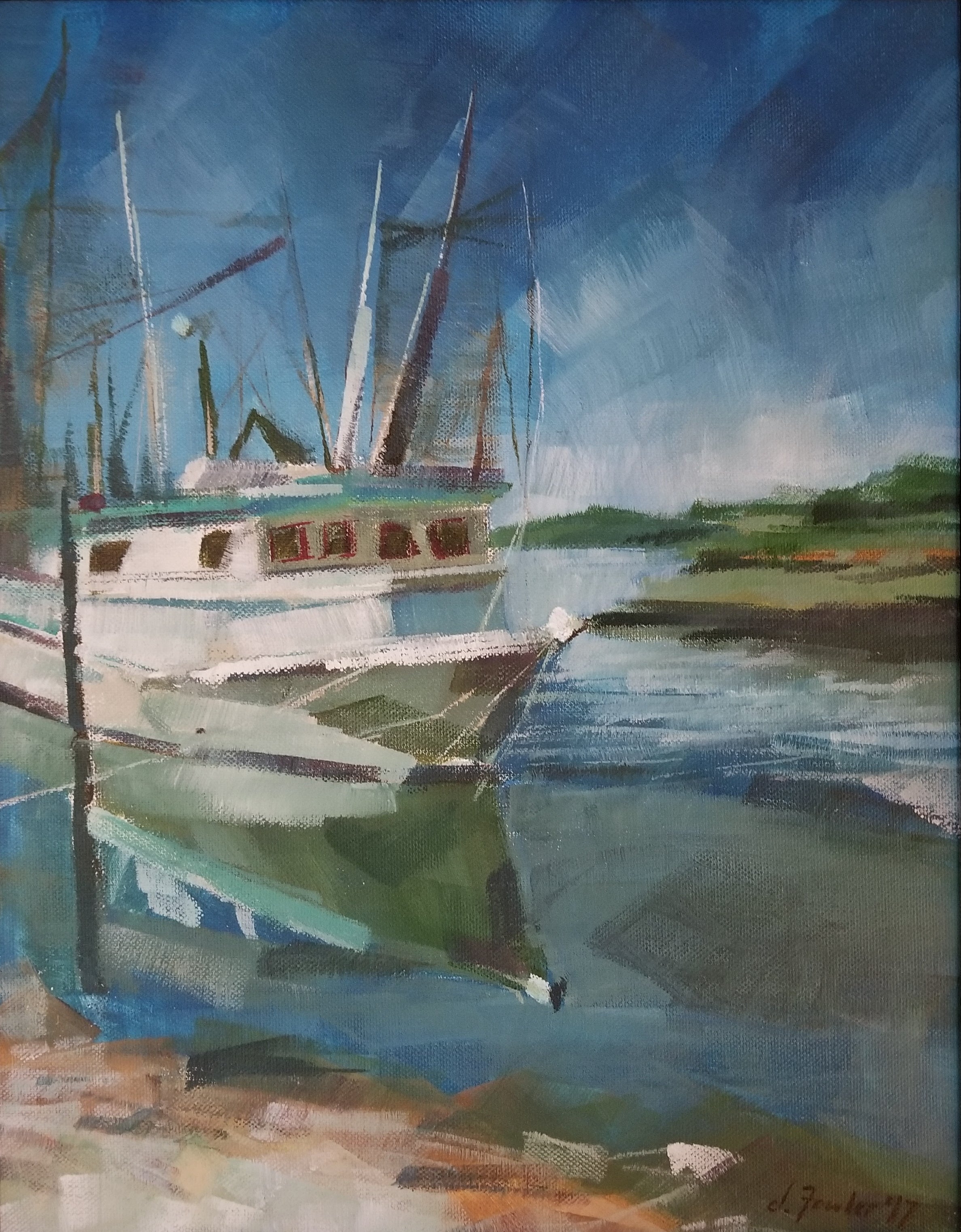 Shrimping Boat