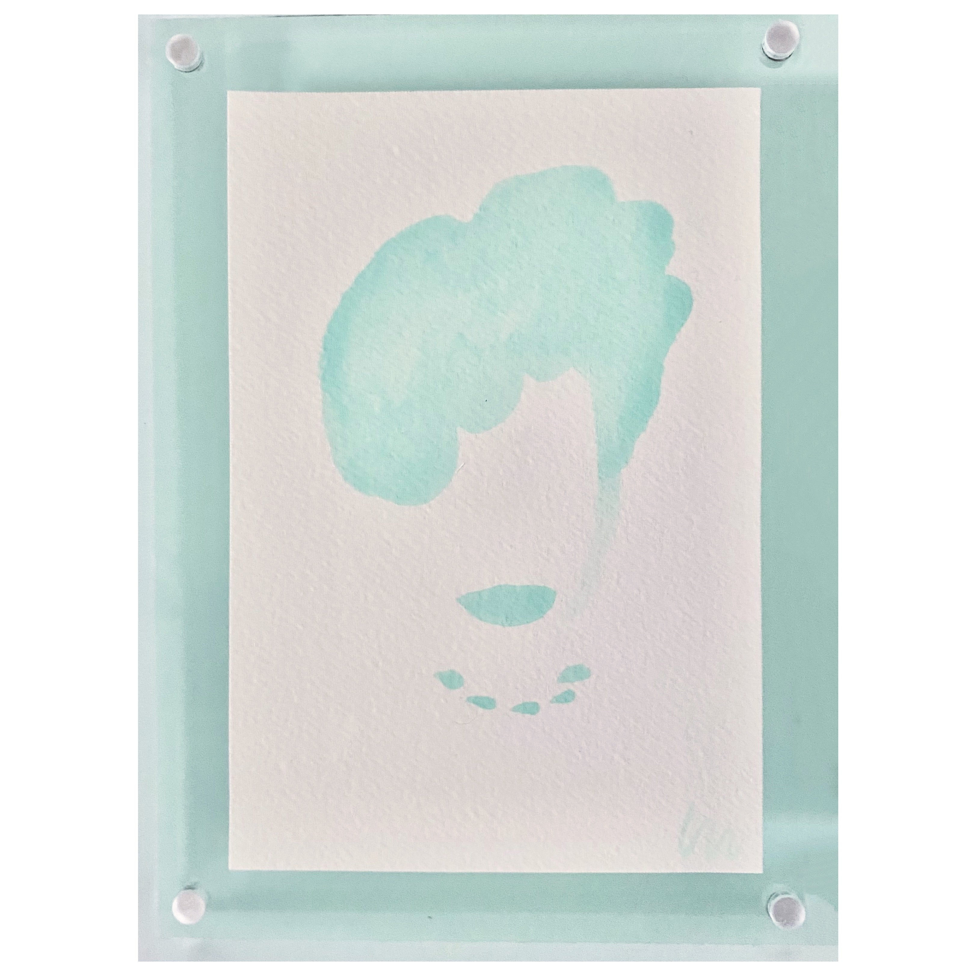 Little Seafoam Green Lady V