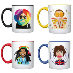 Rock Mugs (set of 4)