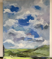 A Cloud Withdrew from the Sky