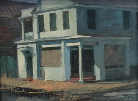 Council Street Corner, Blue